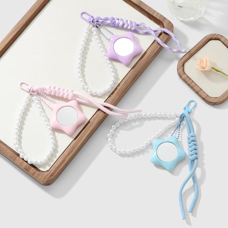 Simple Star Alloy Bag Charms 2