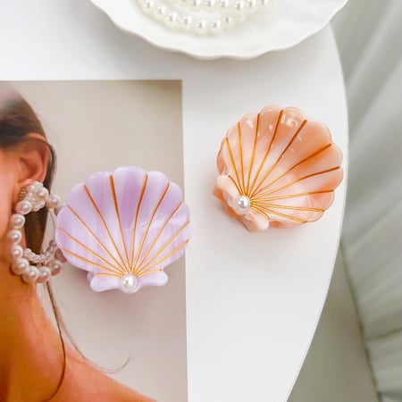Simple Series Vacation Turtle Acetate Women's Hair Claws