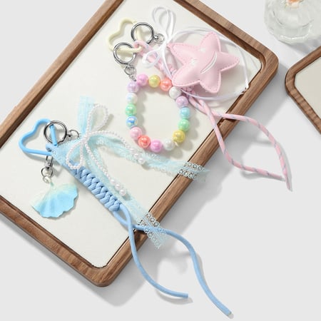 Bow Knot Star Bag Charms 2
