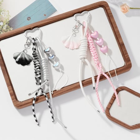 Eenvoudige hartvormige tasbedels van legering 2