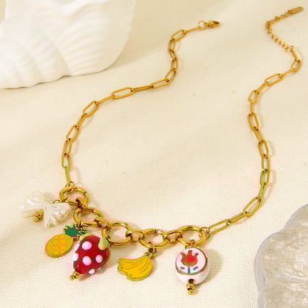 Romantic Series Sweet Plant DIY Women's Pendant Necklaces 2