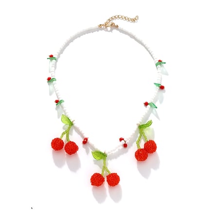 Sweet Cherry Pendant Necklaces 2