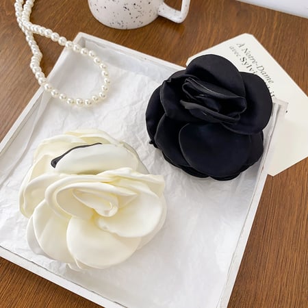 Solid Colored Elegant Flower Shaped Women's Hair Accessories