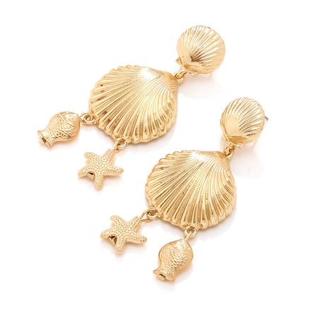 Oceanicl Alloy Drop Earrings