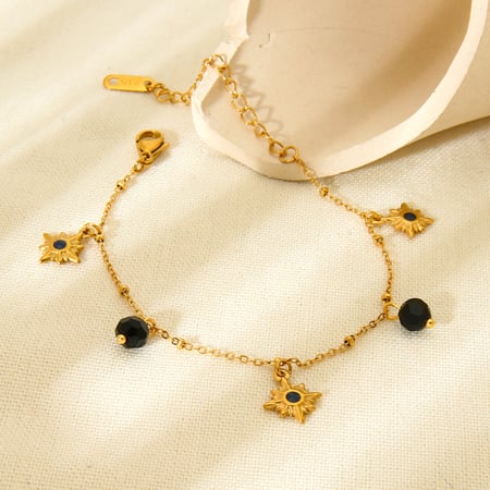 Einfache Serie Geometrische Gold Farbe frauen Armbänder 2