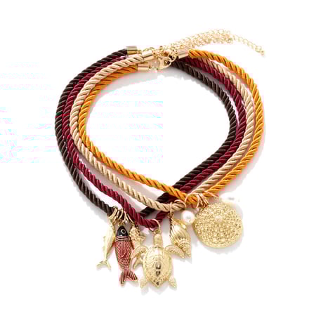 Oceanic Alloy Pendant Necklaces 2