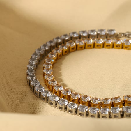1 Piece Luxurious Stainless Steel Chain Bracelet