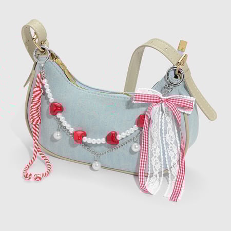 1 Piece Sweet Bow Knot Bag Charms