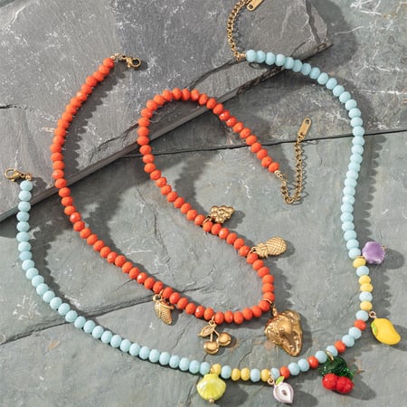 1 Piece Natural Stone Beaded Bracelets 2