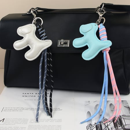 Pendentif polyvalent en PU à la mode et mignon sur le thème des animaux 2