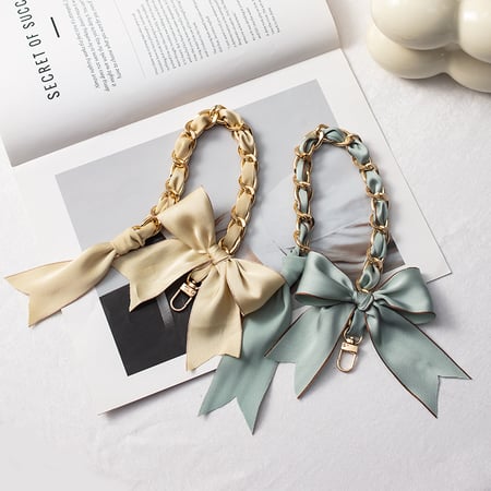 1 Piece Bow Knot Aluminum Women's Bag Extension Chain 2