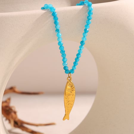 1 Paar Simple Series Klassische Damen-Halsketten mit Sonne-/Mond-Anhänger aus Edelstahl