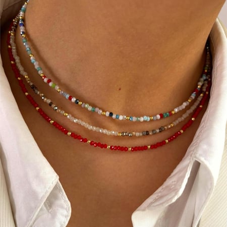 1 Piece Beaded Necklace 2