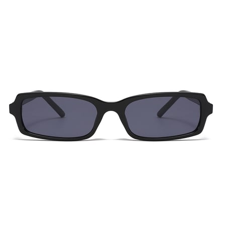1 paire de lunettes de soleil pour femme, série Simple, décontractées, couleur unie, PC