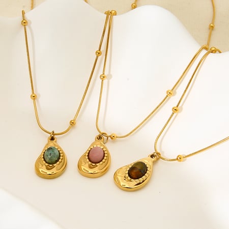 Classic Series Stainless Steel  Women's Pendant Necklaces