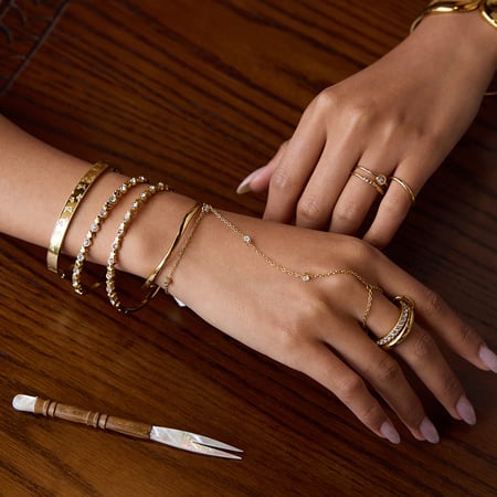 1 Stück Luxuriöse Serie Elegante Schmetterling Edelstahl Gold Farbe Damen Armreifen