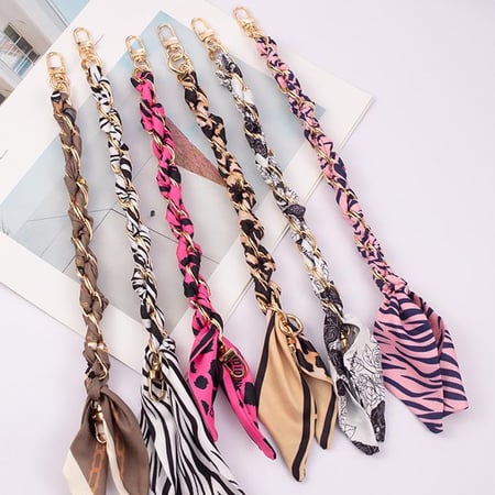 1 Piece Stylish Series Scarves Gold Color Aluminum Phone Strap