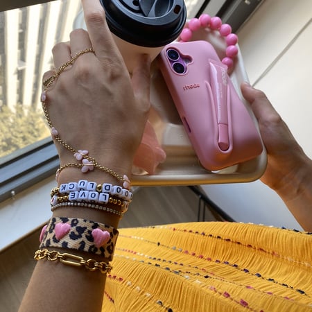 1 stuk klassieke letterarmbanden van roestvrij staal voor dames met kralen 2