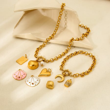 1 Piece Simple Daily DIY Stainless Steel Necklace 2
