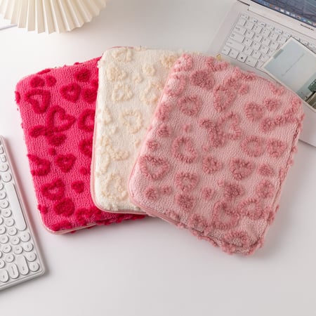 1 Parça Simple Series Sevimli Kalp Polyester Kadın Teknoloji Çantaları 2