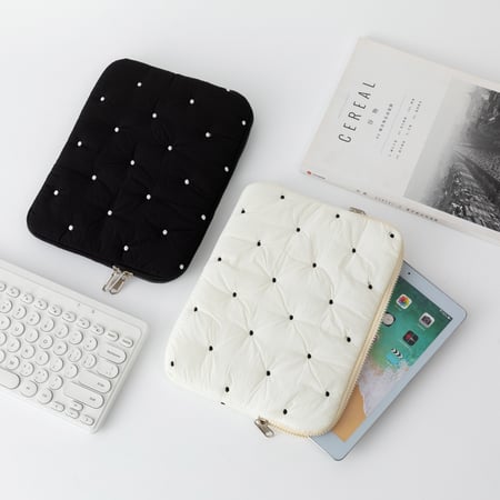 1 Parça Simple Series Klasik Polka Dots Polyester Kadın Teknoloji Çantaları 2