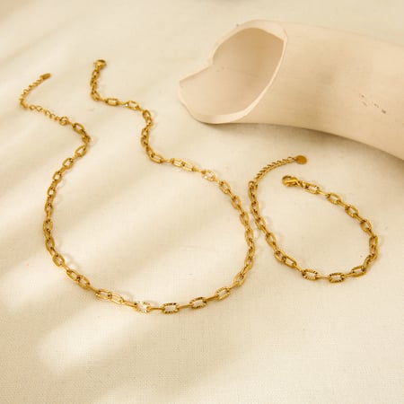 Basit ve Şık Kare Kendin Yap Altın Renkli Paslanmaz Çelik Bağlantılar