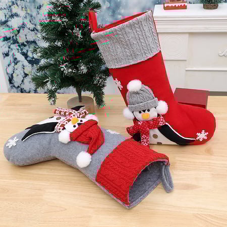 1 Piece Cute Christmas Decorative Stocking