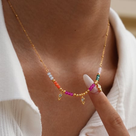 Parures de bijoux simples et irrégulières pour femmes, en acier inoxydable couleur or 2