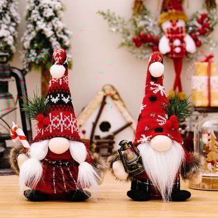 1 Piece Christmas Decorative Doll 2