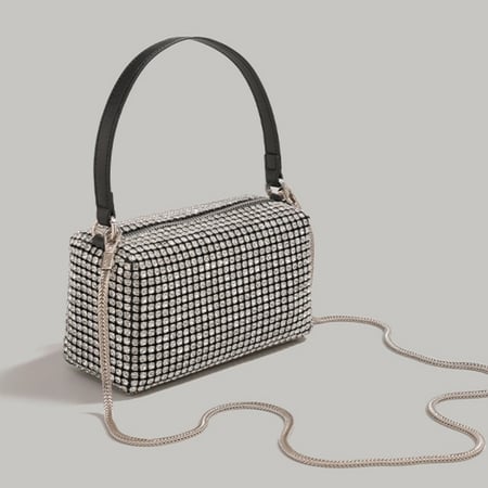 1 Stück Luxuriöse Serie Elegante einfarbige PU Damenhandtaschen