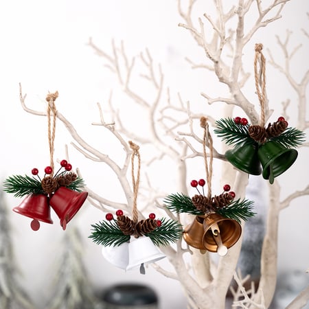 Colgante de campana de árbol de Navidad 2