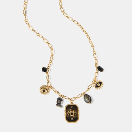 Collana con ciondolo in acciaio inossidabile con tarocchi 2