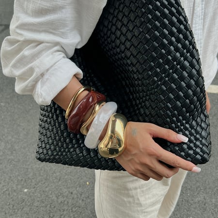 1 brazalete retro de forma irregular 2