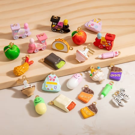 1 pendentif en alliage en forme de fruit mignon à faire soi-même