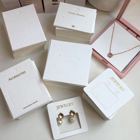 Cartes d&#39;emballage de bijoux 2