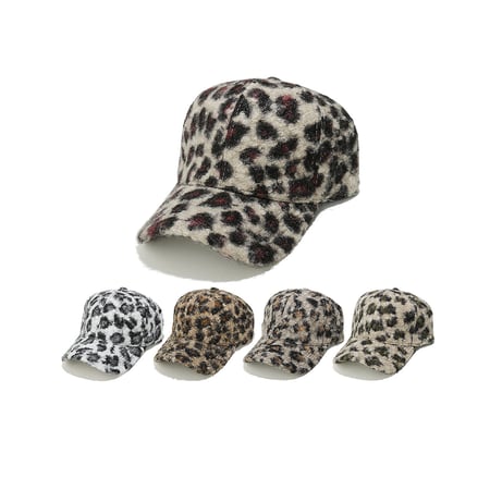1 stuk casual luipaardprint baseballpet 2