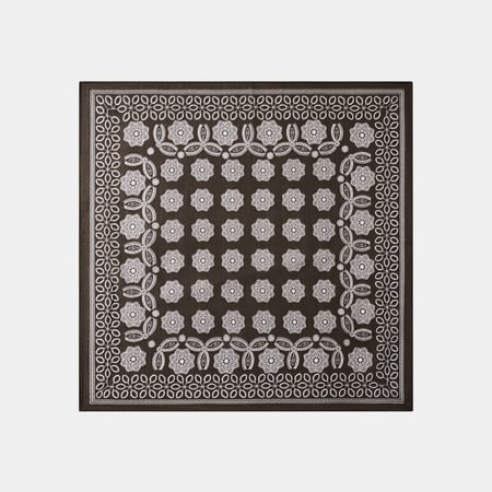 1-delige klassieke bloemenrayon damesbandana 2