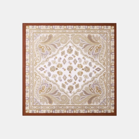 1 stuk elegante cashewbloem rayon damesbandana 2