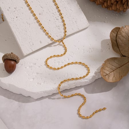 1 stuk Y-vormige kwastkralen hanger ketting