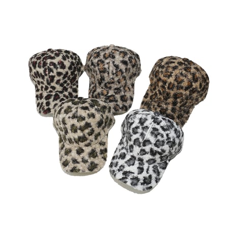 1 stuk casual luipaardprint baseballpet