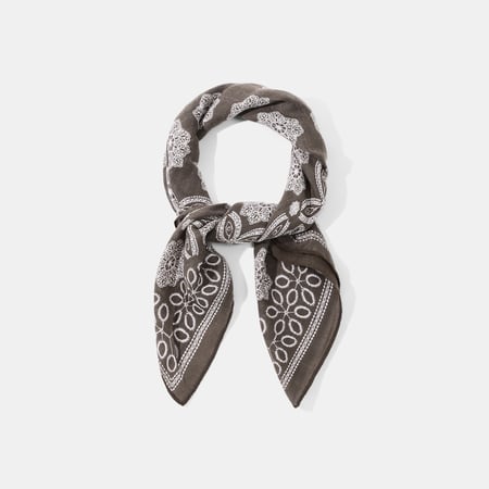 1-delige klassieke bloemenrayon damesbandana