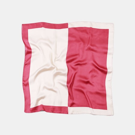 1 pieza de pañuelo de poliéster con bloques de color 2