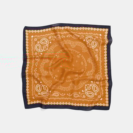1 Stück Retro-Bandana aus Polyester mit Paisley-Muster in gemischten Farben 2