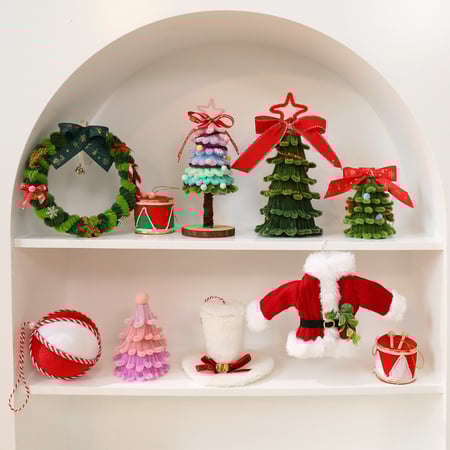 1 Piece Christmas Twist Handmade Polyester Party Supplies 2