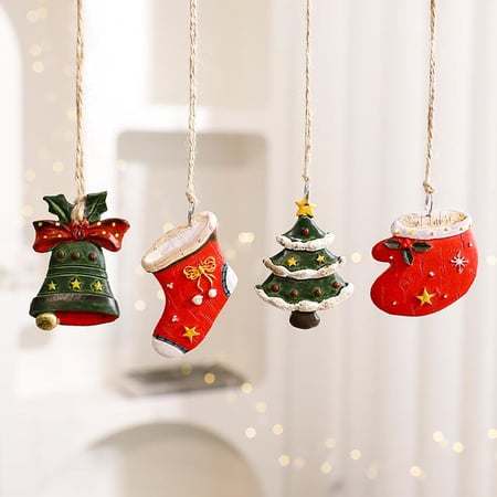 1 Piece Christmas Mini Decoration Resin Party Supplies