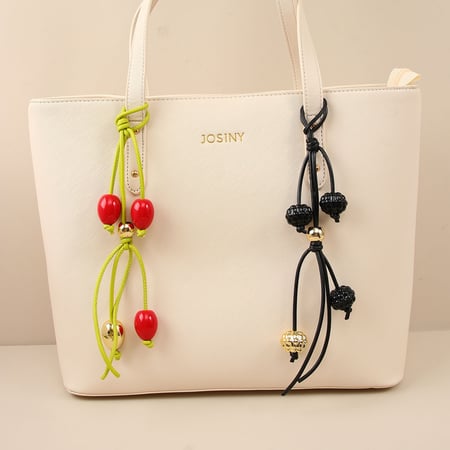 1 Piece Imitation Fruit Hand Woven Women's Bag Charms 2