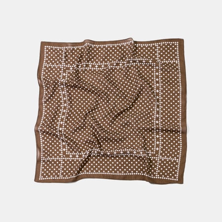 1 Stück Retro-Bandana aus Polyester mit Punkten 2