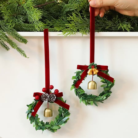 1 Piece Classic Christmas Garland PVC Party Supplies 2