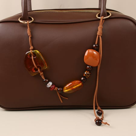 1 String Simple Series Retro Irregular Shape Resin Women's Bag Charms 2