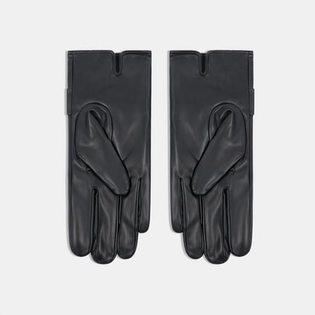 1 Pair Bow Knot PU Women's Gloves